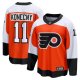 Men's Philadelphia Flyers #11 Travis Konecny Burnt Orange Home Premier Breakaway Player Jersey