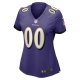 Women's Nike Purple Baltimore Ravens Custom Game Jersey