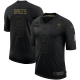 Men's New Orleans Saints Drew Brees Nike Black 2020 Salute To Service Limited Jersey