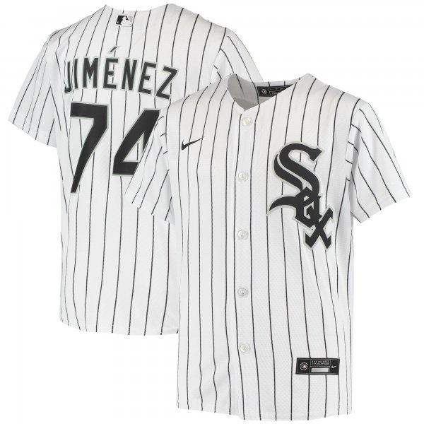 Youth Chicago White Sox Eloy Jimenez Nike White Alternate Replica Player Jersey