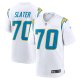 Men's Los Angeles Chargers Rashawn Slater Nike White Game Jersey