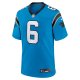 Men's Carolina Panthers Miles Sanders Nike Blue Team Game Jersey