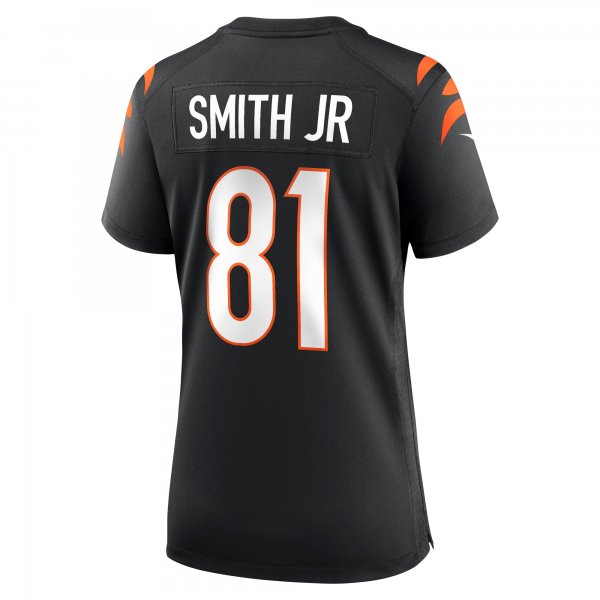 Women's Cincinnati Bengals Irv Smith Jr. Nike Black Game Jersey