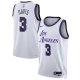 Unisex Los Angeles Lakers Anthony Davis Nike White 2022/23 Swingman Jersey - City Edition