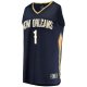 Youth New Orleans Pelicans Zion Williamson Fanatics Navy Replica Fast Break Jersey - Icon Edition