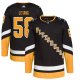 Men's Pittsburgh Penguins Kris Letang adidas Black Alternate Primegreen Player Jersey