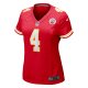 Women's Kansas City Chiefs Rashee Rice Nike  Red  Game Jersey