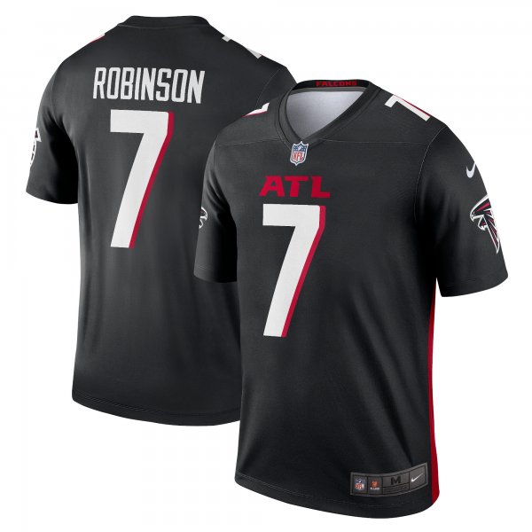 Men's Atlanta Falcons Bijan Robinson Nike Black  Legend Jersey