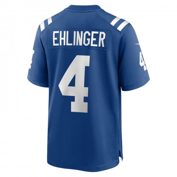 Men's Indianapolis Colts Sam Ehlinger Nike Royal Game Jersey