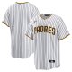 Men's San Diego Padres Nike White Home Blank Replica Jersey