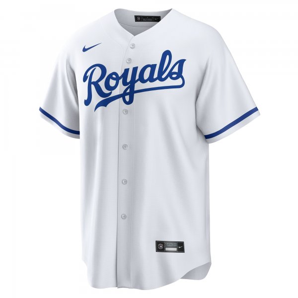 Youth Kansas City Royals Nike White Replica Custom Jersey