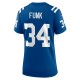 Women's Indianapolis Colts Jake Funk Nike  Royal Team Game Jersey