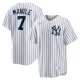 Men's New York Yankees Mickey Mantle Nike White Home Cooperstown Collection Player Jersey