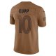 Men's Los Angeles Rams Cooper Kupp Nike Brown 2023 Salute To Service Limited Jersey