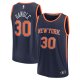 Men's New York Knicks Julius Randle Fanatics Navy Fast Break Replica Player Jersey - Statement Edition