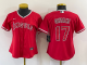 Women's Nike Los Angeles Angels #17 Shohei Ohtani Red Alternate 2020 MLB Jersey