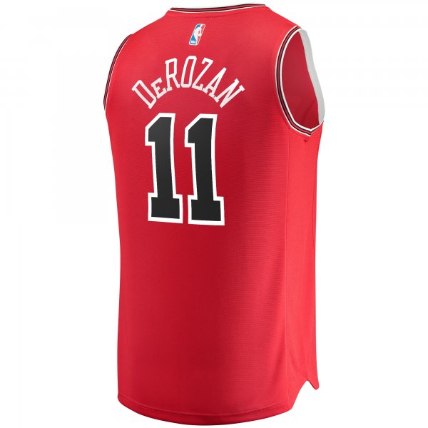 Men's Chicago Bulls DeMar DeRozan Fanatics Red Fast Break Road Replica Jersey - Icon Edition