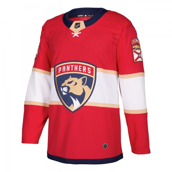 Men's Florida Panthers adidas Red Home Blank Jersey