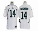 Nike Jacksonville Jaguars #14 Justin Blackmon White Men's Stitched NFL Game Jersey