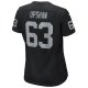 Women's Las Vegas Raiders Gene Upshaw Nike Black Game Retired Player Jersey