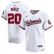 Men's Washington Nationals Keibert Ruiz Nike White Home Limited Player Jersey