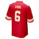 Men's Kansas City Chiefs Bryan Cook Nike Red Game Player Jersey