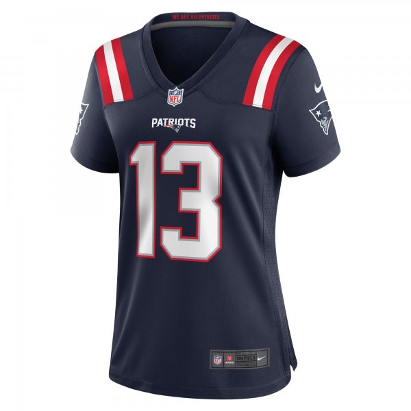 Women's New England Patriots Quinn Nordin Nike Navy Game Player Jersey