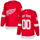 Men's Adidas Red Wings Personalized Red Home NHL Jersey