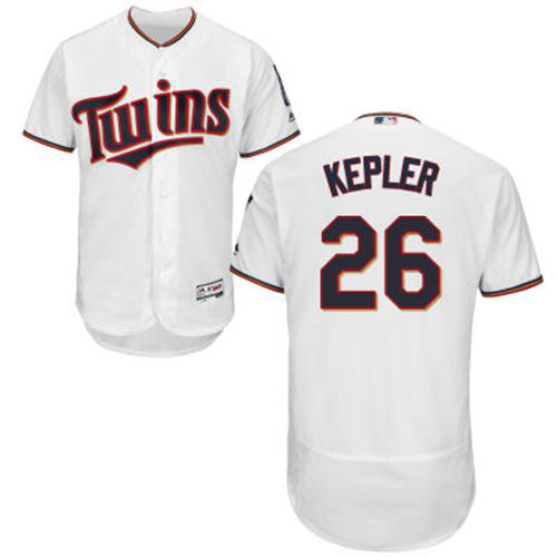 Minnesota Twins #26 Max Kepler White Flexbase Collection Stitched MLB Jersey