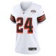 Women's Cleveland Browns Nick Chubb Nike  White Alternate Game Jersey