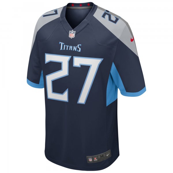 Men's Tennessee Titans Eddie George Nike Navy Game Retired Player Jersey