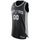 Men's San Antonio Spurs Nike Black Custom Jersey - Icon Edition