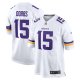 Men's Minnesota Vikings Joshua Dobbs Nike White Game Jersey