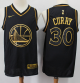 Golden State Warriors #30 Stephen Curry Black/Gold NBA Swingman Limited Edition Jersey