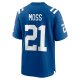 Men's Indianapolis Colts Zack Moss Nike Royal Game Player Jersey