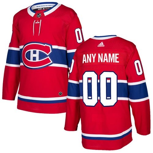 Youth Adidas Montreal Canadiens Red Home NHL Customized Jersey