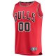 Men's Chicago Bulls Fanatics Red Fast Break Custom Replica Jersey - Icon Edition