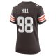 Women's Cleveland Browns Trysten Hill Nike Brown Game Jersey