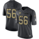 Men's Nike New York Giants #56 Lawrence Taylor Black Stitched NFL Limited 2016 Salute to Service Jersey