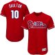 Philadelphia Phillies #10 Darren Daulton Red Flexbase Collection Stitched MLB Jersey