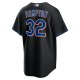 Men's New York Mets Mike Hampton Nike Black 2022 Alternate Replica Player Jersey