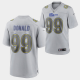 Men's Nike NFL Los Angeles Rams Aaron Donald #99 Gray Atmosphere Fashion Game Jersey