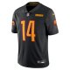 Men's Washington Commanders Sam Howell Nike Black Alternate Vapor Untouchable Limited Jersey