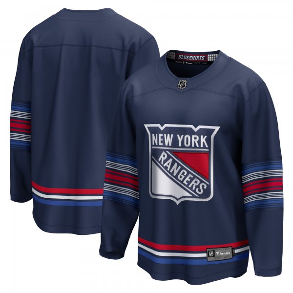 Men's New York Rangers Fanatics Navy Alternate Premier Breakaway Jersey