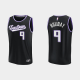 Men's Sacramento Kings #9 Justin Holiday Replica City Black NBA Jersey