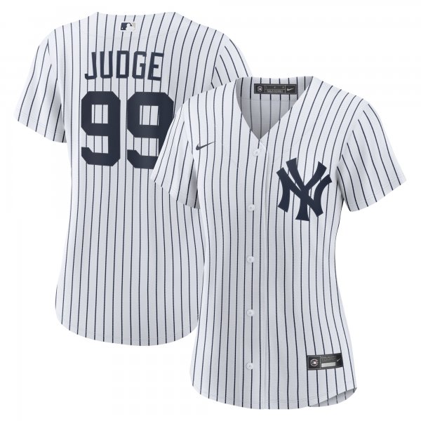 Women's New York Yankees Aaron Judge Nike White Home Replica Player Jersey