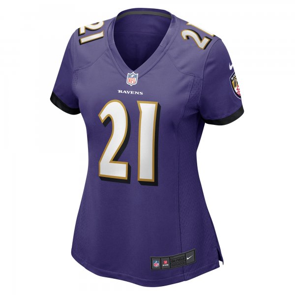 Women's Baltimore Ravens Brandon Stephens Nike Purple Game Jersey