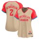 Women's American League #2 Gunnar Henderson Nike Cream 2024 MLB All-Star Game Cool Base Jersey