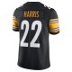 Men's Pittsburgh Steelers Najee Harris Nike Black Vapor Limited Jersey