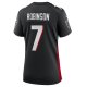 Women's Atlanta Falcons Bijan Robinson Nike Black Player Jersey